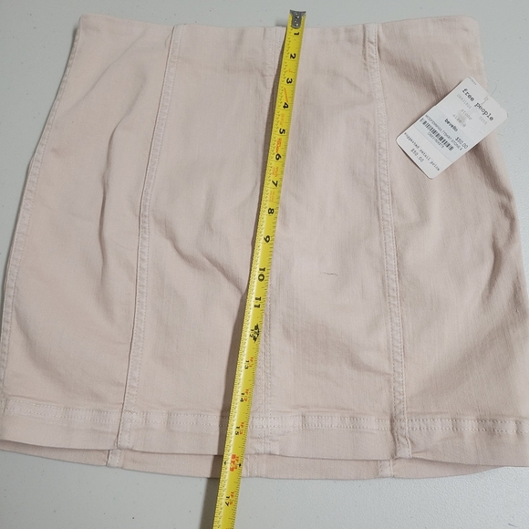 Free People NWT Modern Femme Mini Stretch Skirt Size 8. - Picture 15 of 16